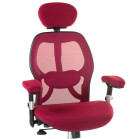 Biuro kėdė BX-4144 – raudona, grožio salonams