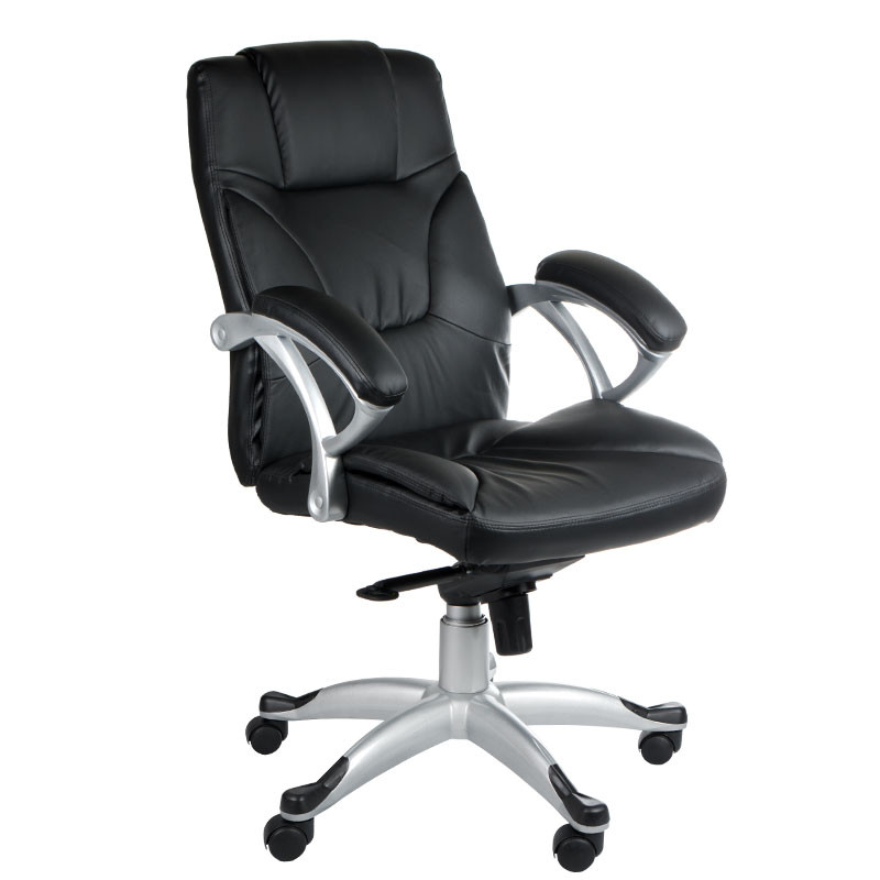 Biuro kėdė CorpoComfort BX-5786 juoda salonams
