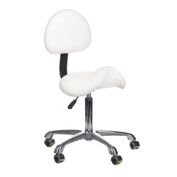 Meistro kėdė BY-8373 balta su atlošu