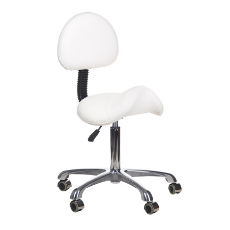 Meistro kėdė BY-8373 balta su atlošu