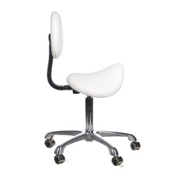 Meistro kėdė BY-8373 balta su atlošu