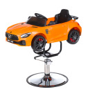Vaikiška kirpimo kėdė-automobilis Mercedes BCH-620 (Oranžinė)