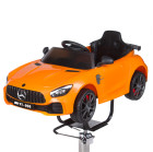 Vaikiška kirpimo kėdė-automobilis Mercedes BCH-620 (Oranžinė)