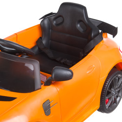 Vaikiška kirpimo kėdė-automobilis Mercedes BCH-620 (Oranžinė)