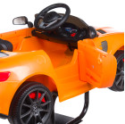 Vaikiška kirpimo kėdė-automobilis Mercedes BCH-620 (Oranžinė)