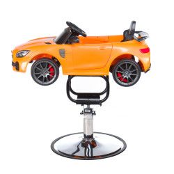 Vaikiška kirpimo kėdė-automobilis Mercedes BCH-620 (Oranžinė)