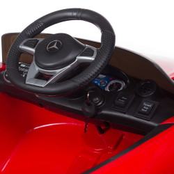 Vaikiška kirpimo kėdė Mercedes BCH-620 raudona