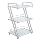 Profesionali kosmetologinė spintelė BD-6005 (balta) – elegantiškas dizainas ir maksimali tvarka jūsų grožio kabinete