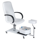 Pedikiūro hidraulinis krėslas BW-100, baltas