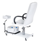 Pedikiūro hidraulinis krėslas BW-100, baltas