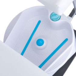 Pedikiūro hidraulinis krėslas BW-100, baltas