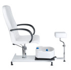 Pedikiūro hidraulinis krėslas BW-100, baltas