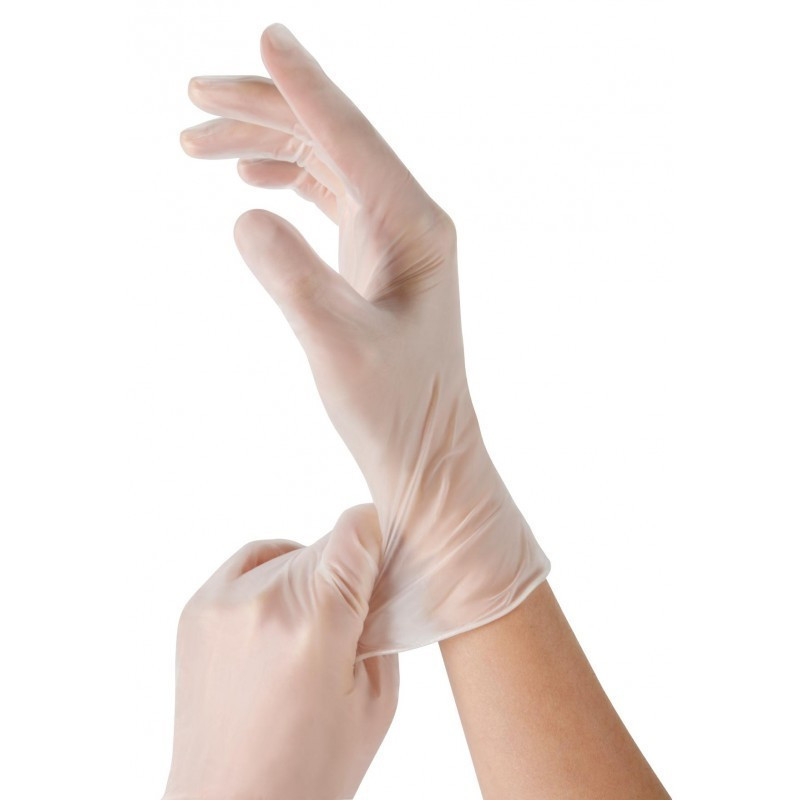 Vinylex vinilinės pirštinės M, 100 vnt – grožio salonams