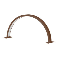 Stalinė lempa Glow Arche II, ruda