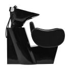 Kirpyklinė plautuvė Gabbiano Sewilla – juoda