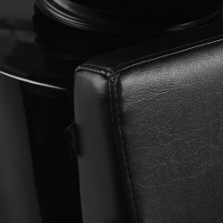 Kirpyklinė plautuvė Gabbiano Sewilla – juoda