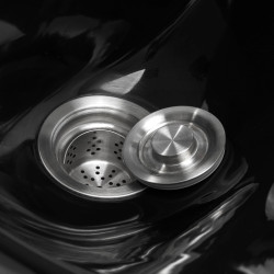 Kirpyklinė plautuvė Gabbiano Sewilla pilka