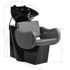 Kirpyklinė plautuvė Gabbiano Sewilla pilka