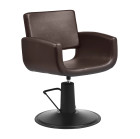 Kirpyklinė kėdė Gabbiano Mataro, ruda – salono įrangai
