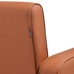 Kirpyklinė kėdė Gabbiano Bilbao, ruda