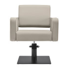 Gabbiano Bilbao kirpyklinė kėdė, pilkai smėlinė