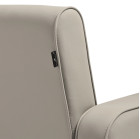 Gabbiano Bilbao kirpyklinė kėdė, pilkai smėlinė
