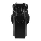 Kirpyklinė plautuvė Gabbiano Mataro juoda