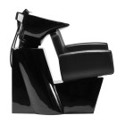 Kirpyklinė plautuvė Gabbiano Mataro juoda