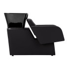 Kirpyklinė plautuvė Gabbiano Elda, juoda