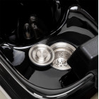 Kirpyklinė plautuvė Gabbiano Elda, juoda