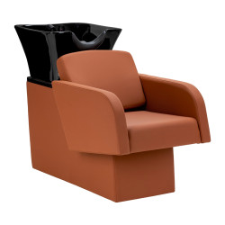 Kirpyklinė plautuvė Gabbiano Elda ruda salonams