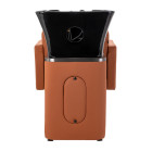 Kirpyklinė plautuvė Gabbiano Elda ruda salonams