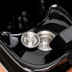 Kirpyklinė plautuvė Gabbiano Elda ruda salonams