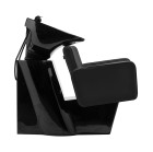 Kirpyklinė plautuvė Gabbiano Bilbao, juoda