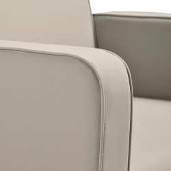 Kirpyklinė plautuvė Gabbiano Bilbao pilkai smėlinė