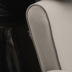 Kirpyklinė plautuvė Gabbiano Bilbao pilkai smėlinė