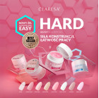 Formuojamasis gelis Claresa Hard&Easy Clear 12 g