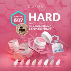 Formuojamasis gelis Claresa Hard&Easy French pink, 45g