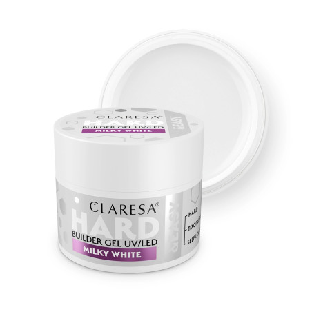Formuojamasis gelis Claresa Hard&Easy Milky White 45 g