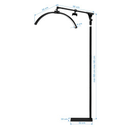 Kosmetologinė lempa GLOW – profesionalus apšvietimas