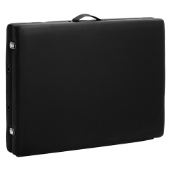 Sulankstomas masažo stalas BALANCE 2 segmentų juodas