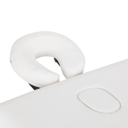 Sulankstomas masažo stalas BALANCE 3 segmentų baltas