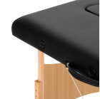 Sulankstomas masažo stalas BALANCE 3 segmentų juodas