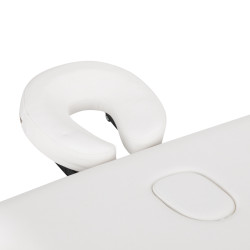 Sulankstomas masažo stalas Balance Lux 2 segmentų, baltas