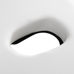 Sulankstomas masažo stalas Balance Lux 2 segmentų, baltas