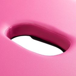 Sulankstomas masažo stalas Balance 2 segmentų, rožinis