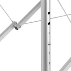 Sulankstomas masažo stalas Balance 2 segmentų, rožinis