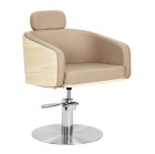 Kirpyklinė kėdė Gabbiano Wratislavia kreminė