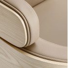 Kirpyklinė kėdė Gabbiano Wratislavia kreminė