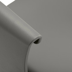 Kirpyklinė kėdė Hair System Halo, pilka-auksinė